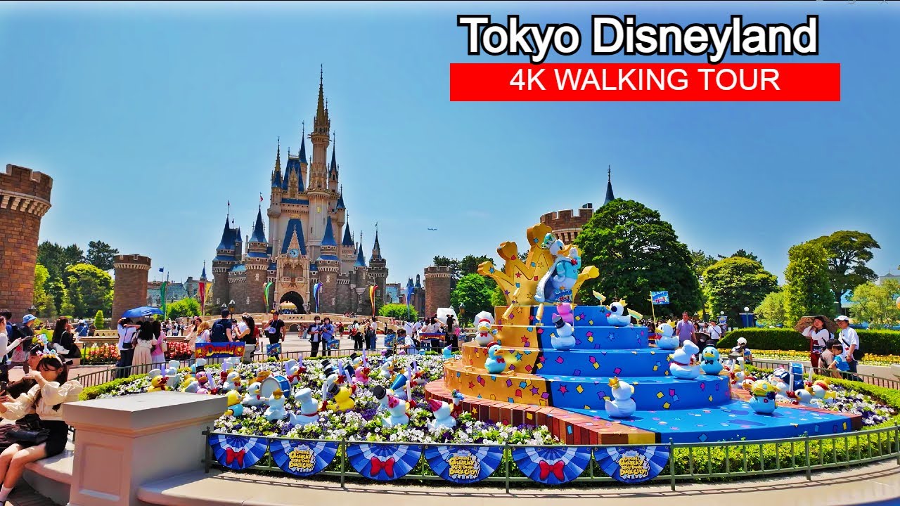 [4K] Tokyo Disneyland 2025 – Full Walkthrough & Rides