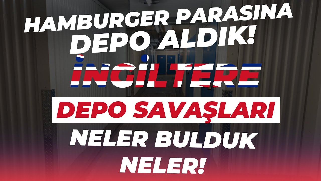 İngiltere DEPO savaşları | Hamburger parasına depo aldık! Bu depodan köşeyi döndük mü?