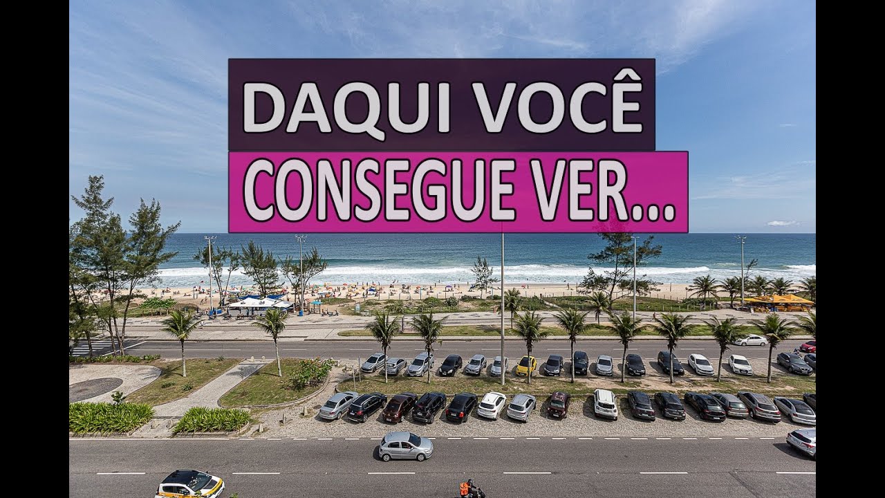 COBERTURA DUPLEX 5SUITES FRONTAL MAR RECREIO DOS BANDEIRANTES