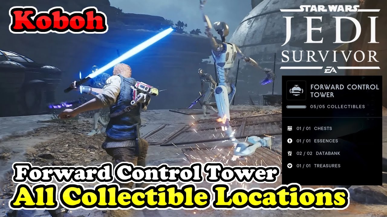 Forward Control Tower All Collectible Locations Star Wars Jedi Survivor
