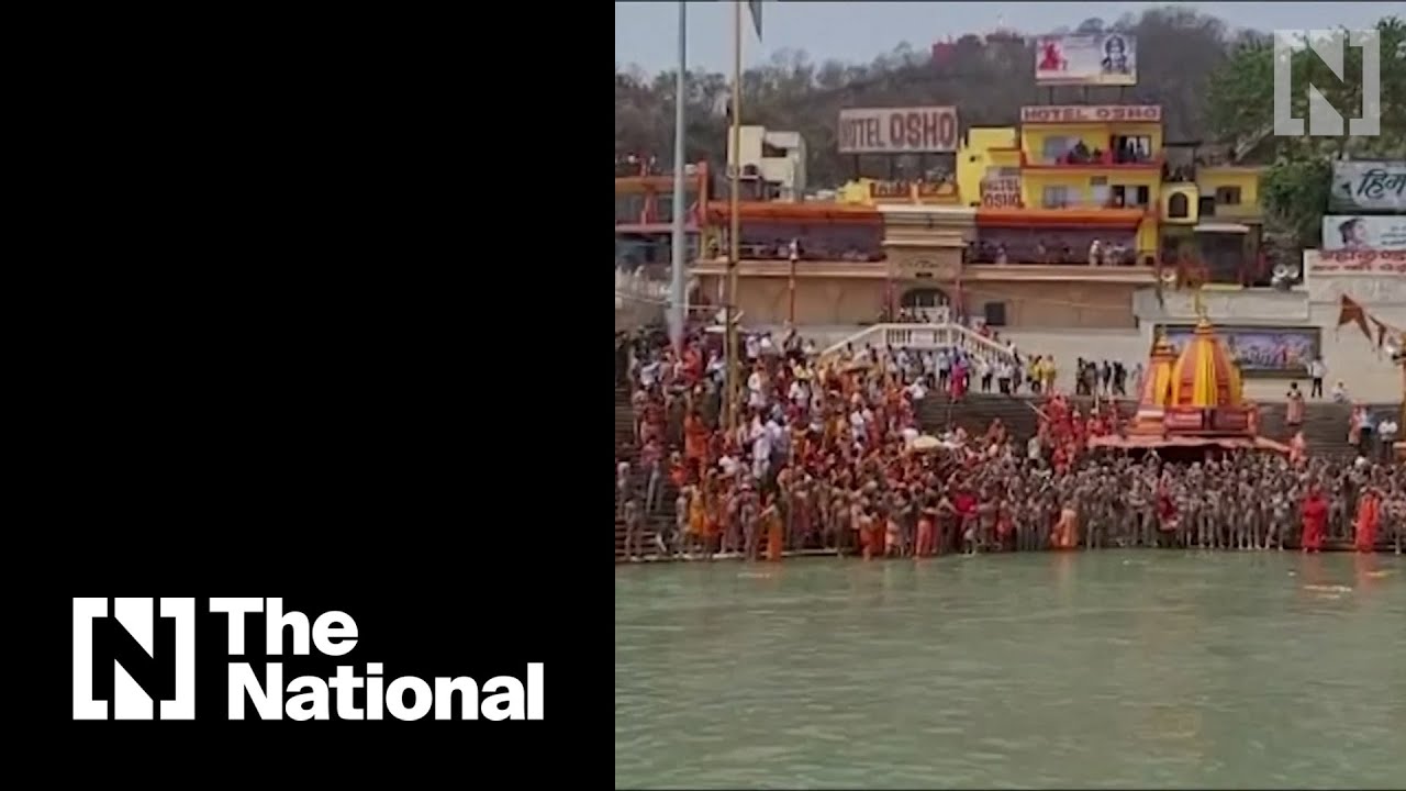 Thousands gather by India's Ganges river for Kumbh Mela