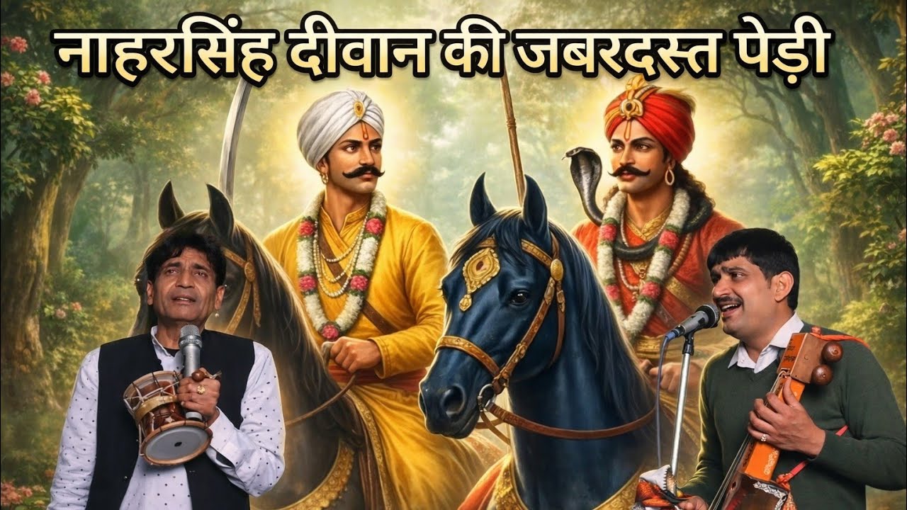 नाहरसिंह दीवान की जबरदस्त पेड़ी ।। रसीदपुर प्रोग्राम ।। BALI NATH OR PAWAN NATH G ।।