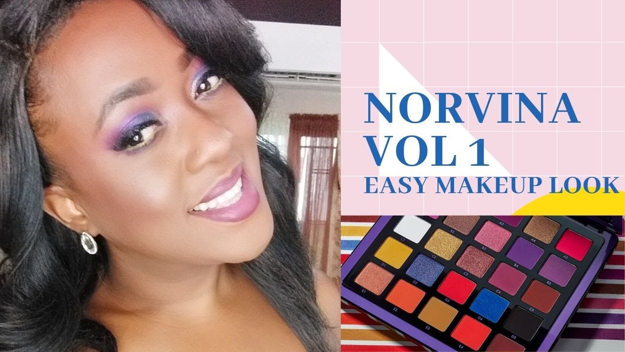 ABH Norvina Vol 1 Palette | Purple Heaven | Brown Girls | Trinidad Youtuber