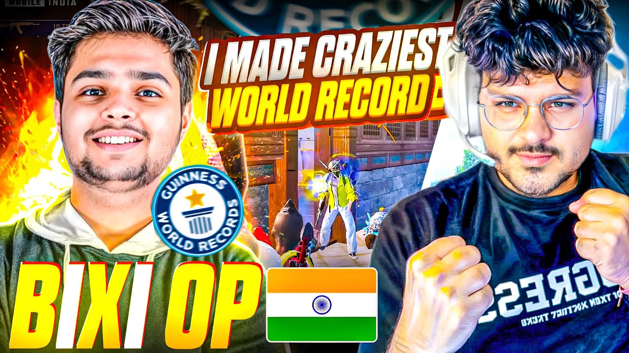 NEW WORLD RECORD Set by BIXI OP 🤯🔥Intense Conqueror Lobby Gameplay  @thor gaming reaction on vixi op
