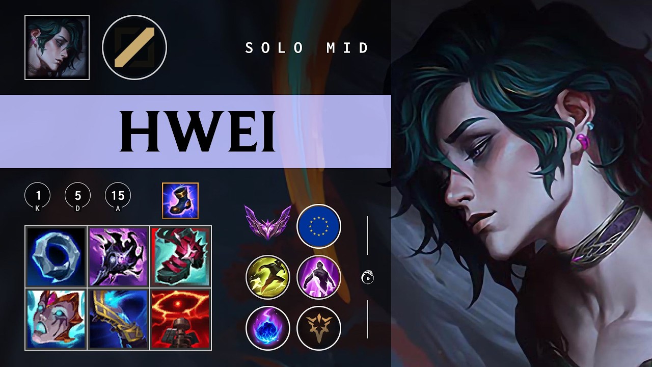 Hwei Mid vs Jayce - EUW Master Patch 26.04