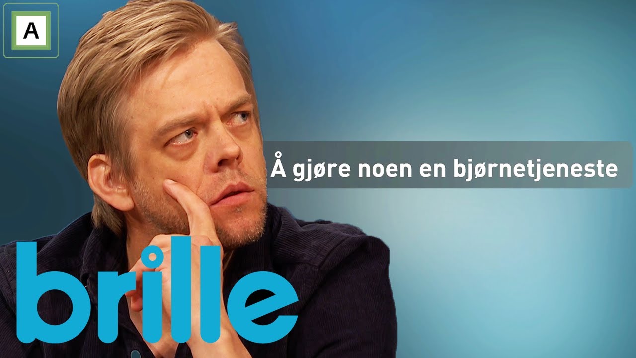 Brille | Hva betyr egentlig uttrykket bj&oslash;rnetjeneste? | discovery+ Norge