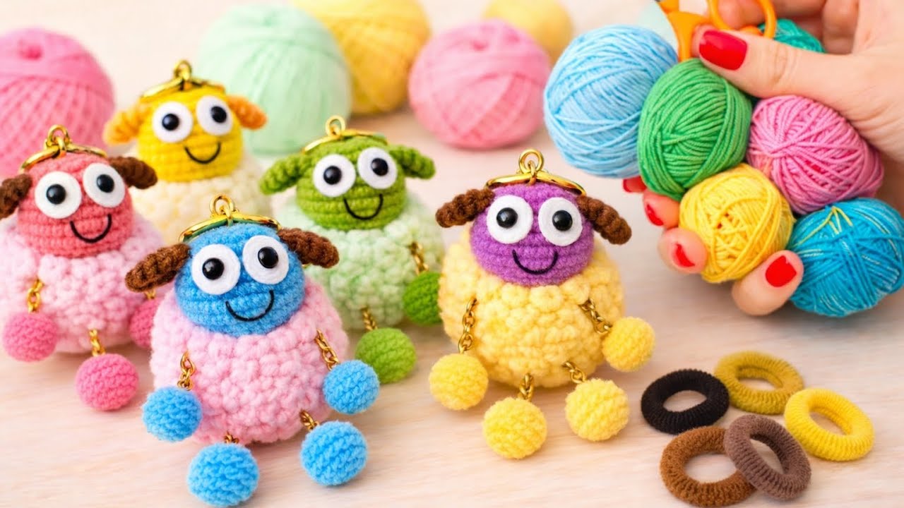 I Sold All of These in One Week😱Viral Sheep Keychain Craft Idea😍Beginner Friendly