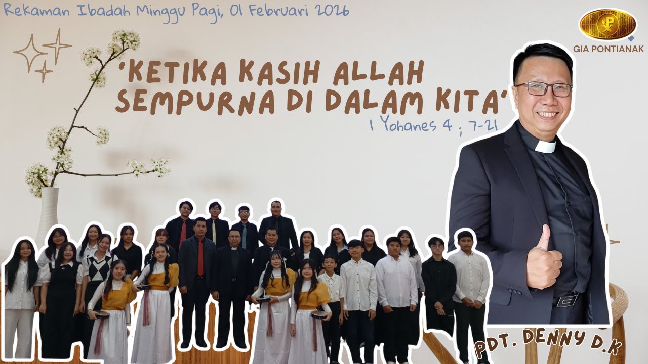 REKAMAN IBADAH PAGI MINGGU, 01 FEB 2026