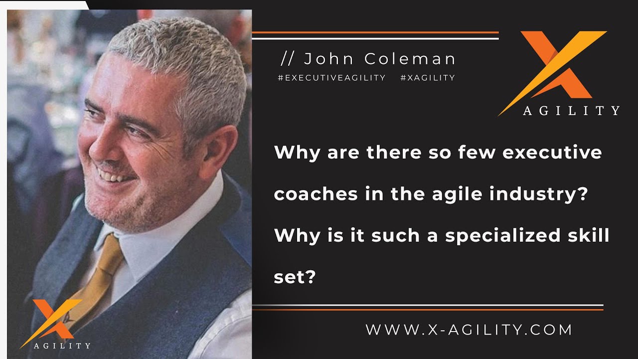 Why are there so few executive coaches in the agile industry?