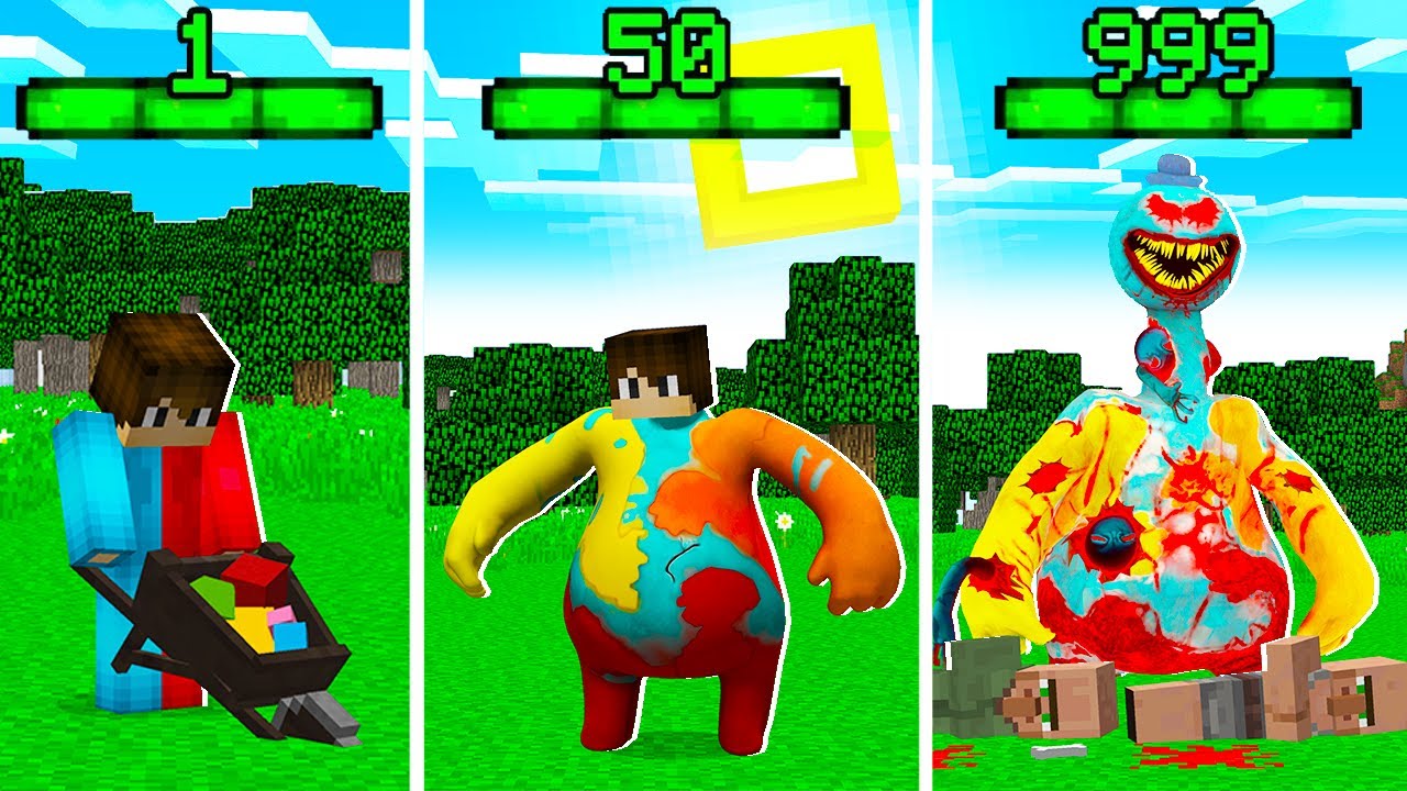 🇺🇦 Я СТАЮ ПЛАСТИЛІНОВИМ ДОУІ З КОЖНИМ РІВНЕМ У МАЙНКРАФТ! БАКІ DOEY THE DOUGHMAN MINECRAFT