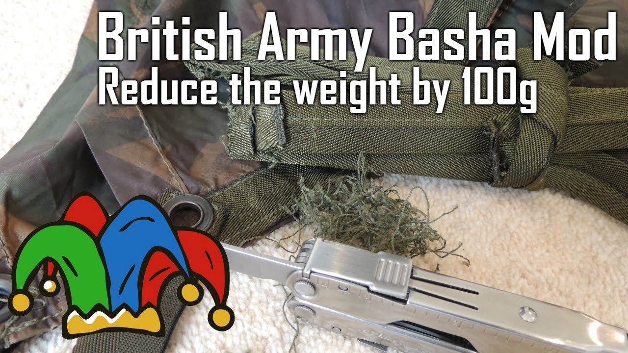 Британская армия Basha Mod — как похудеть на 100 г