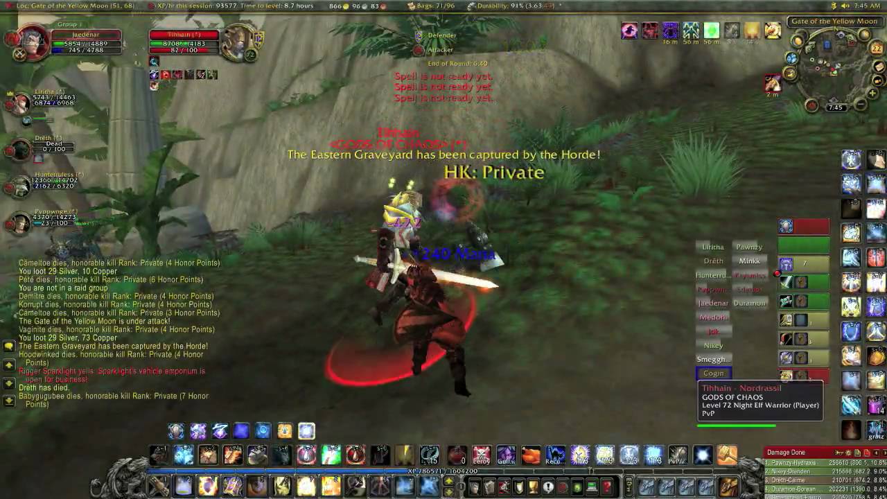 World of Warcraft PvP stratagies: Strand of the Ancients