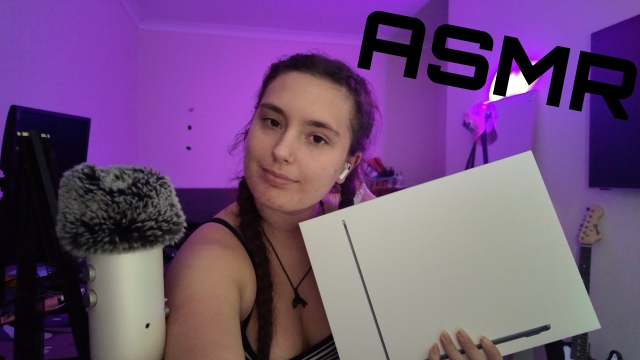 ASMR Unboxing My Macbook Air 13 - You NEED to Hear This