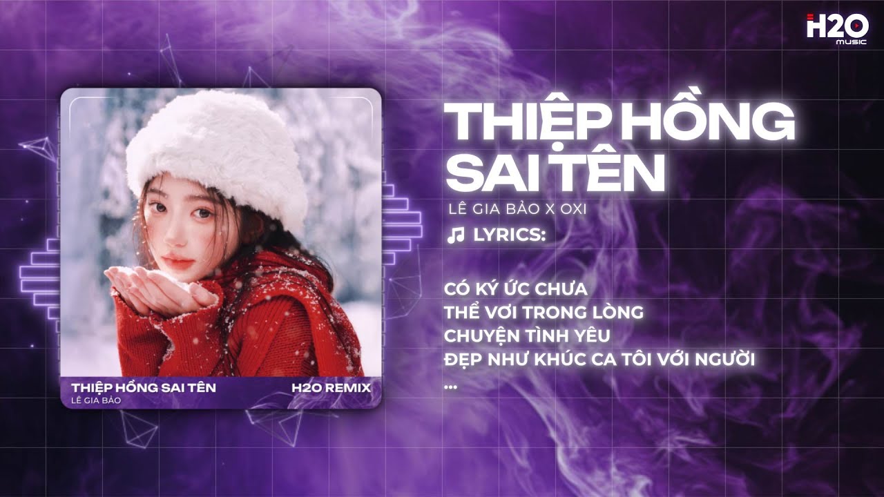 Thiệp Hồng Sai Tên Remix (Bản Hot TikTok) - Lê Gia Bảo | Em Viết Thiệp Hồng Tên Em Thì Đúng Remix