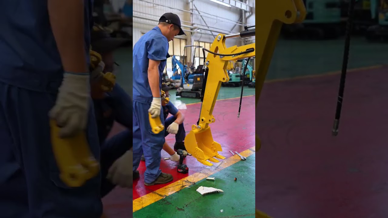 R319 arm installation video (hydraulic thumb clamp configuration)