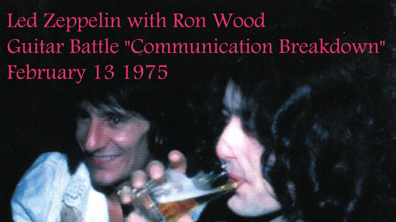 Led Zeppelin 623 February 13 1975 NY with Ron Wood