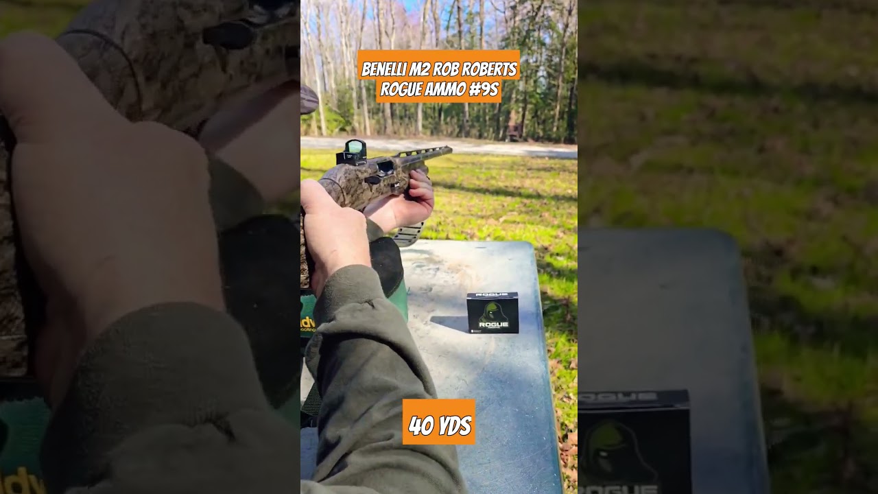 Benelli M2 Rob Roberts Rogue TSS#turkeyhunting #shorts #outdoors #hunting #fyp #benelli