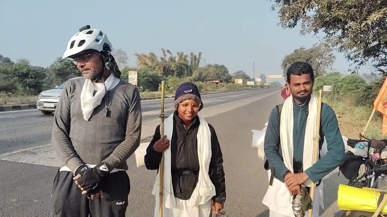 सायकलने नर्मदा  परिक्रमेची माहिती 24 वा दिवस 