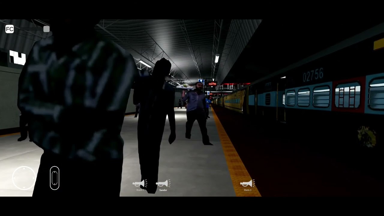 Indian Train Simulator Realistic Night Journey | Train Gameplay