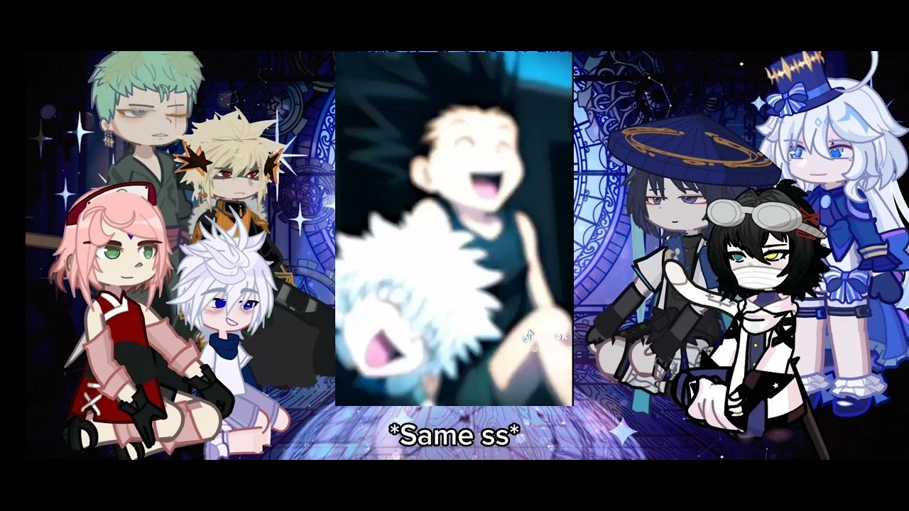 ||Fandom react to each other|| Killua || partie 1//