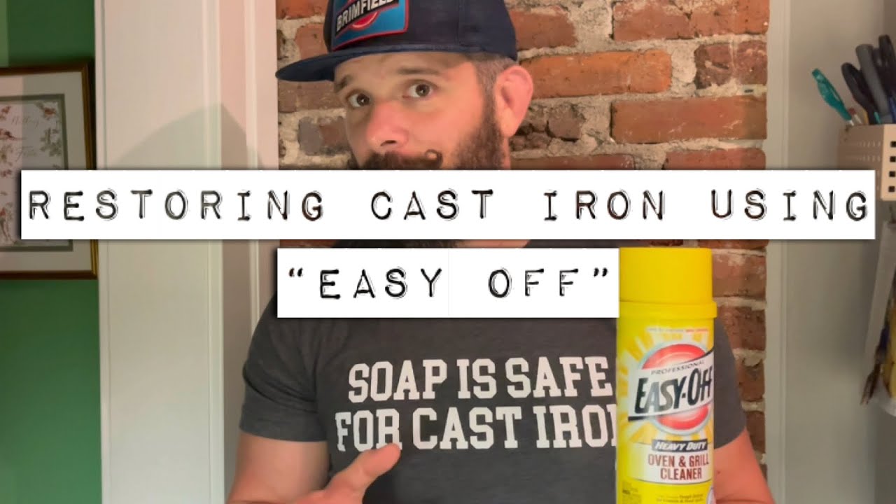 Восстановление чугуна с помощью «EASY OFF!!!»