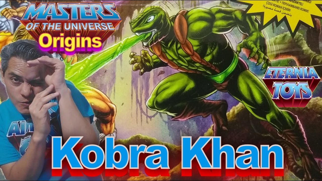 Kobra Khan Masters of the universe Origins Review Eternia Toys