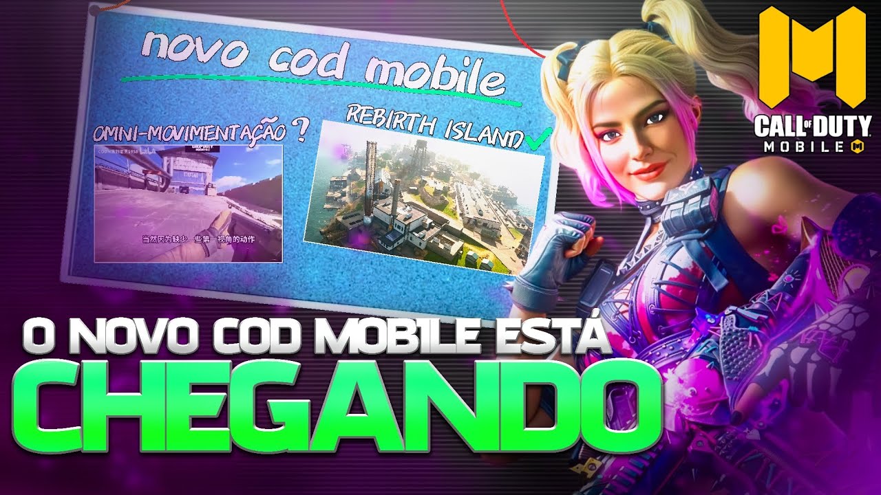 SIM!! O NOVO COD MOBILE ESTÁ A CAMINHO COM SABOR WARZONE MOBILE - CALL OF DUTY MOBILE