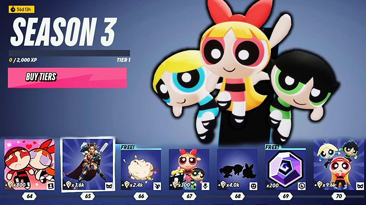 FIRST LOOK At MultiVersus Season 3 Battlepass, Powerpuff Girls Gameplay And MORE!