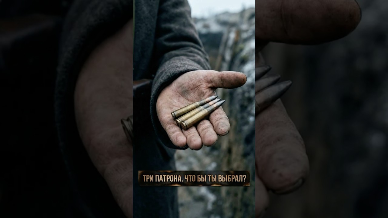 Что делал советский боец, если оставалось три патрона?