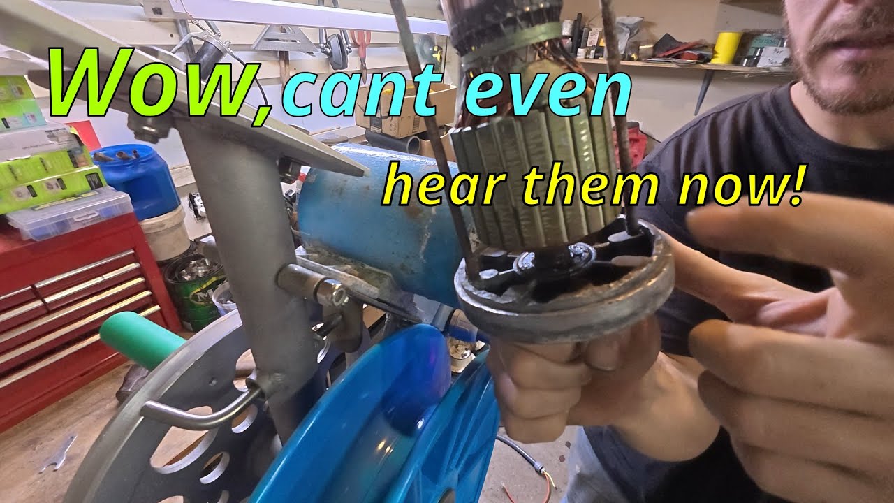 Maintenance on our Jig Motors!