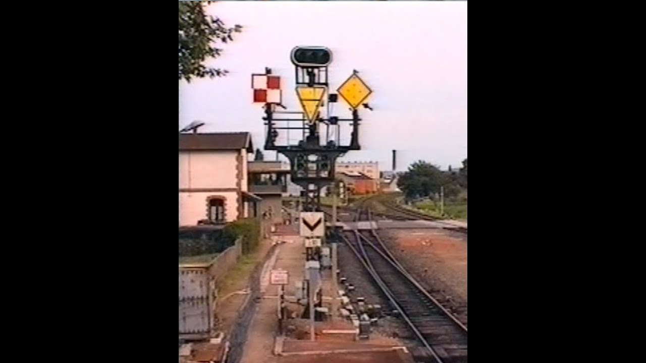 1996-97_ Signaux mécaniques avant la mise en service du BAPR entre Le Coteau et Roanne (42)