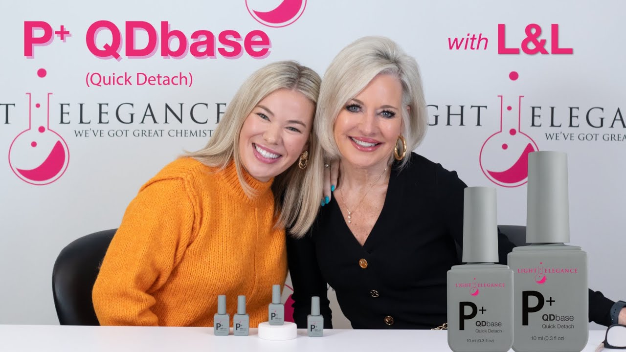 All About P+ QDbase Soak-Off Base Coat | L&L Live