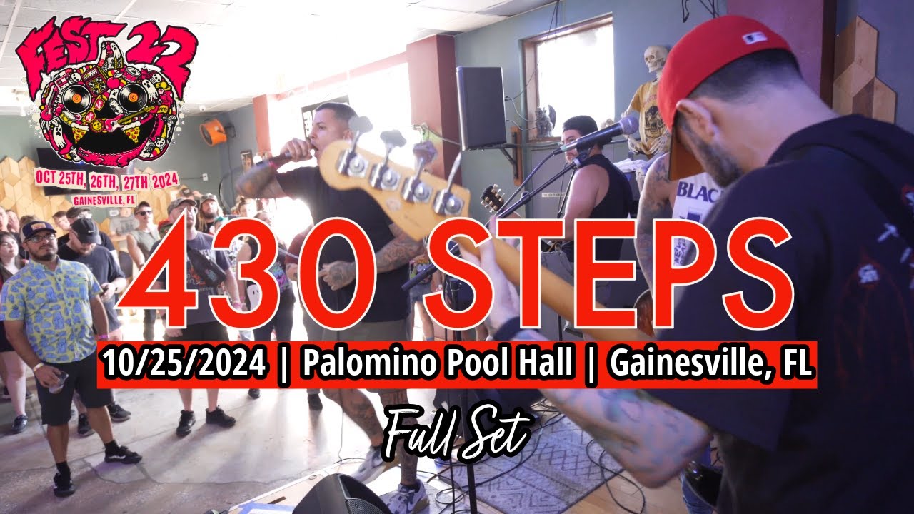 2024-10.25 430 Steps @ the Palomino Pool Hall (Gainesville, FL) | [FULL SET]