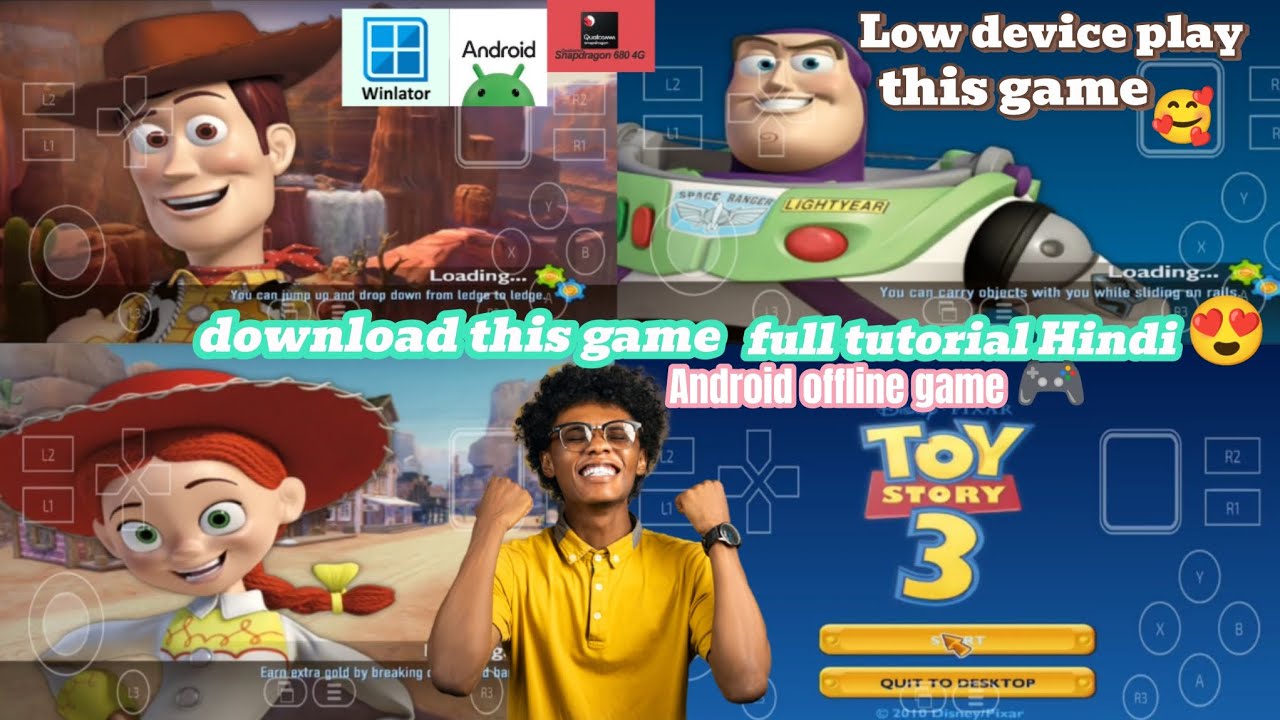 Toy Story 3 Download Tutorial for Android with Winlator - Easy Method
