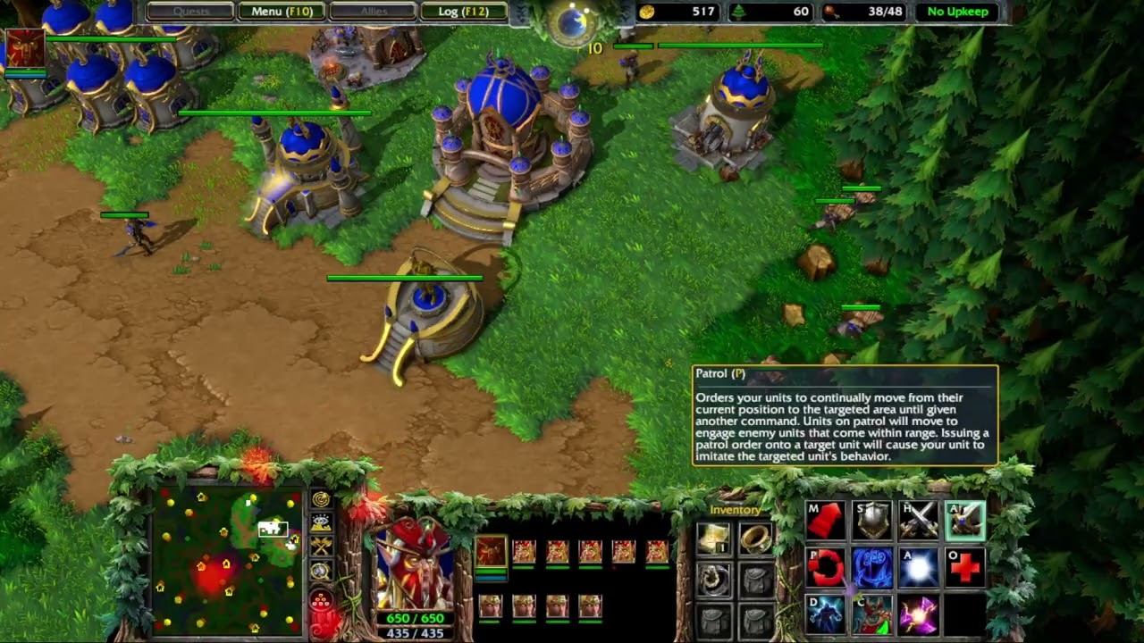 Warcraft Reforged | Blood Elves gameplay - Age of Warcraft | Mod Made By Darious and deme3s
