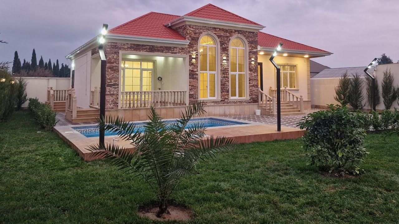Baxmağa Deyer❗️6 Sotda Kup&ccedil;alı &Ccedil;ox G&ouml;zel Heyet Evi Satılır📱055 737 45 48#baku #tiktok #villa