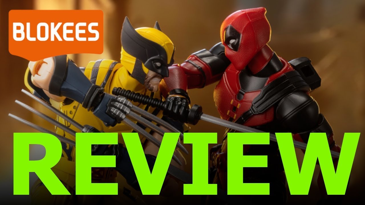 Blokees Marvel Champion Class Review: Deadpool, Wolverine and Iron Man