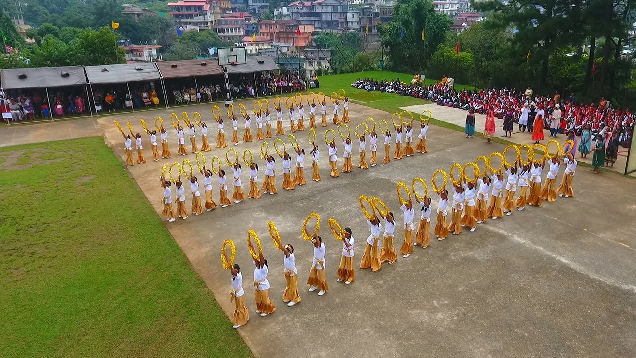 RING DANCE (Golden Jubilee Celebration of Holy Child Hr. Sec. School Shillong)