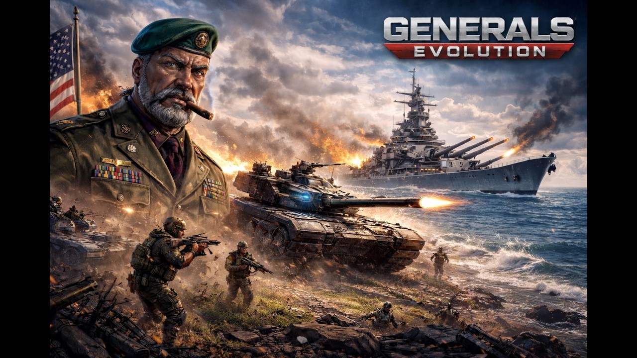 C&C GENERALS EVOLUTION SKIRMISH 1V2