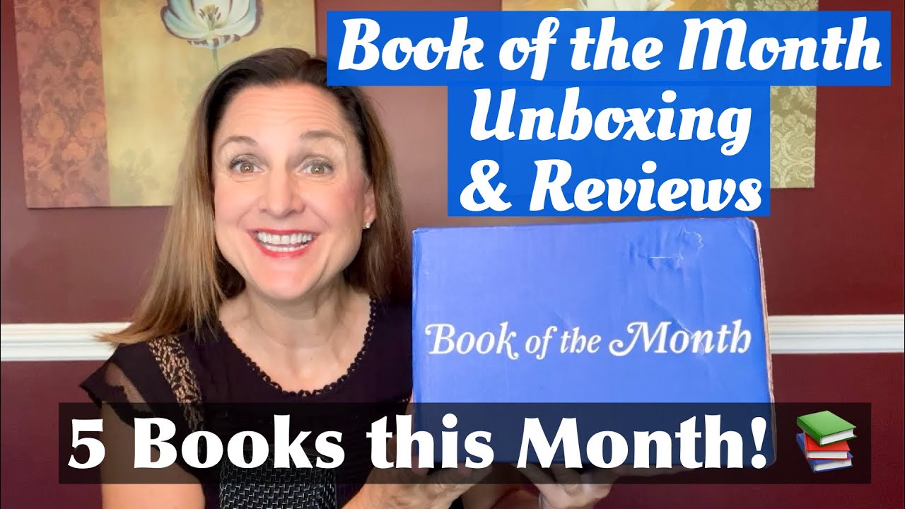 Book of the Month Unboxing and Review - I Ordered FIVE Books! Book of the Month Promo Code