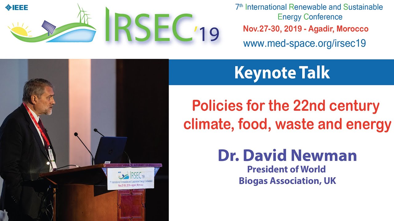 IRSEC'19 - Policies for the 22nd century - climate, food, waste and energy