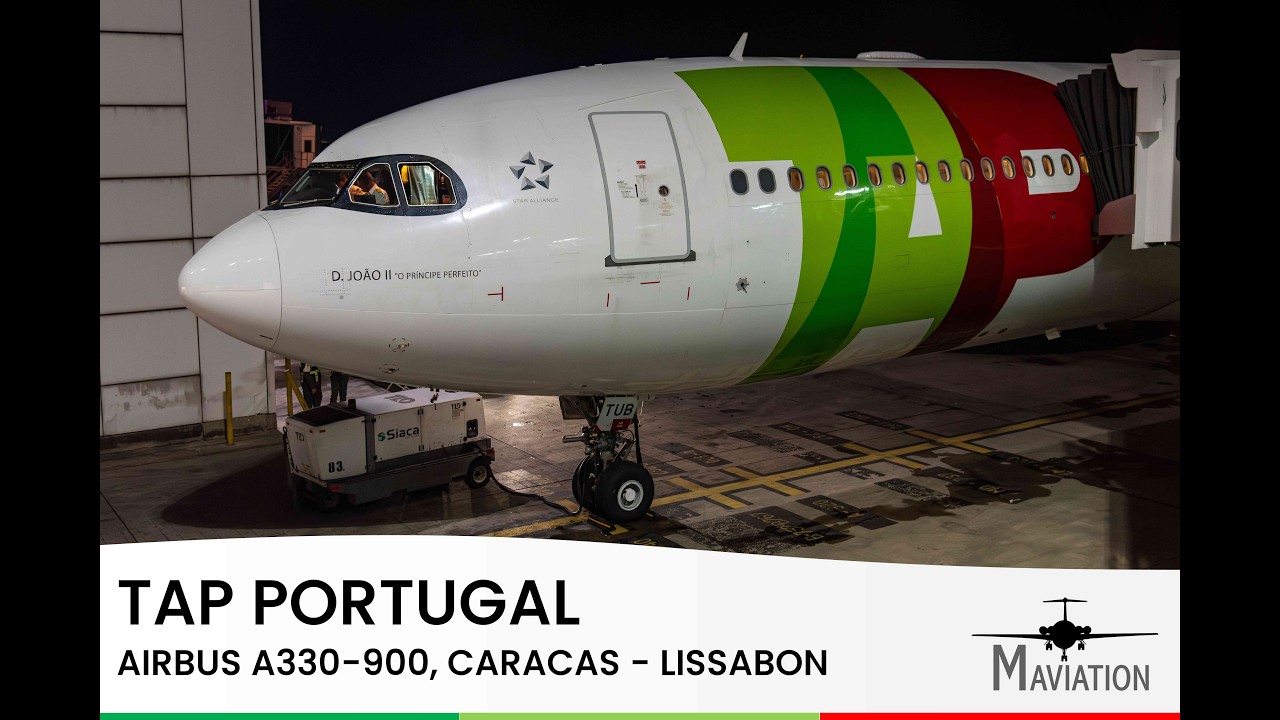 FLYING IN VENEZUELA: TAP Portugal, Airbus A330-900neo, Caracas (CCS) - Lisboa (LIS)