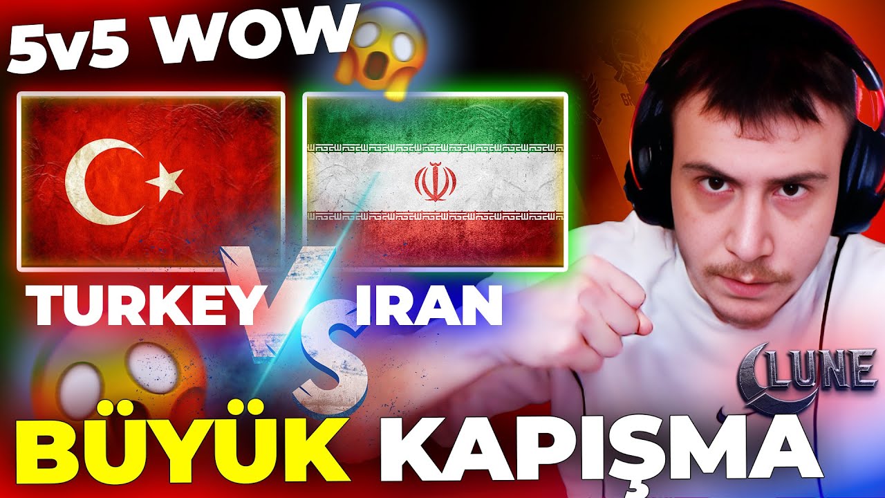 İRAN vs T&Uuml;RKİYE!! 😱 5v5 WOW VS ATTIK!! 😱 PUBG Mobile
