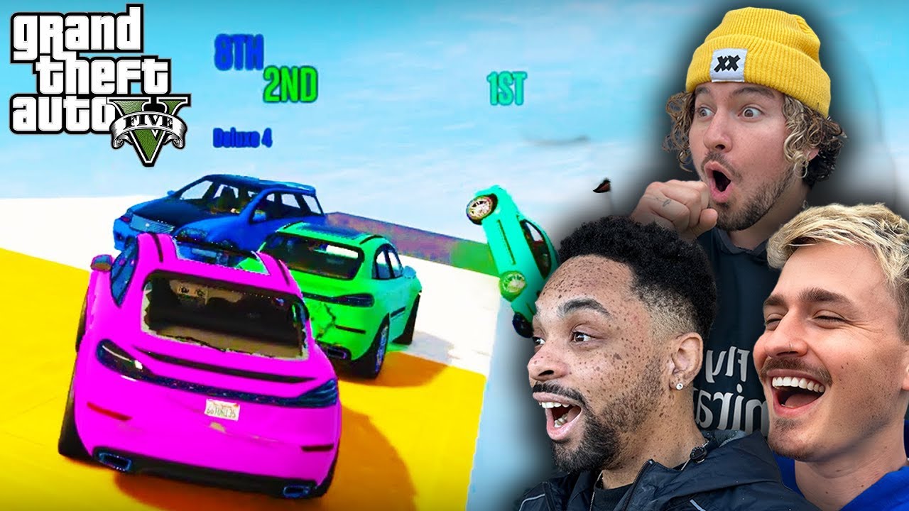 Modded GTA Mini Games w/ Jc Caylen, Crawford and Dyl