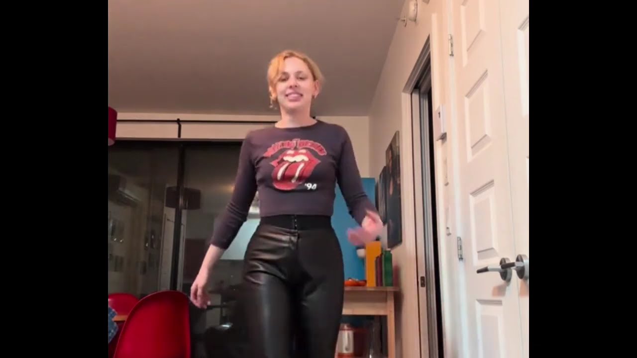 Leather pants and denim jumpsuits