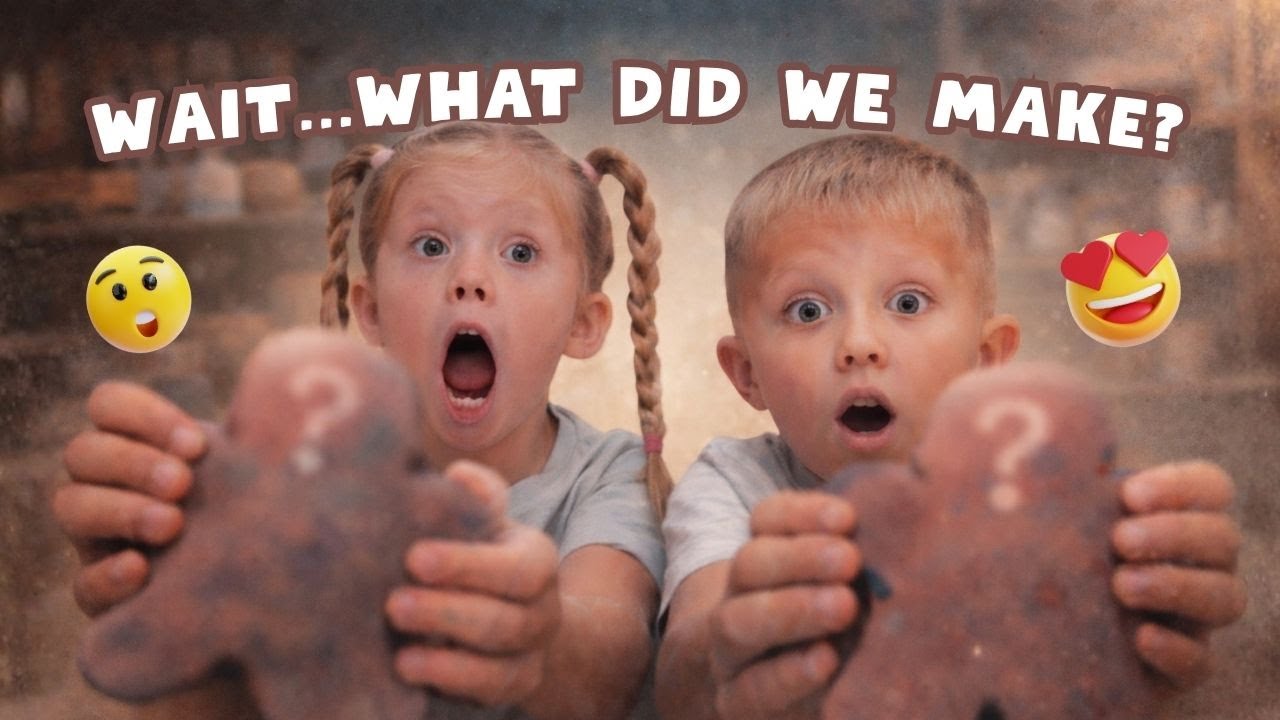Kids Try Pottery for the First Time!