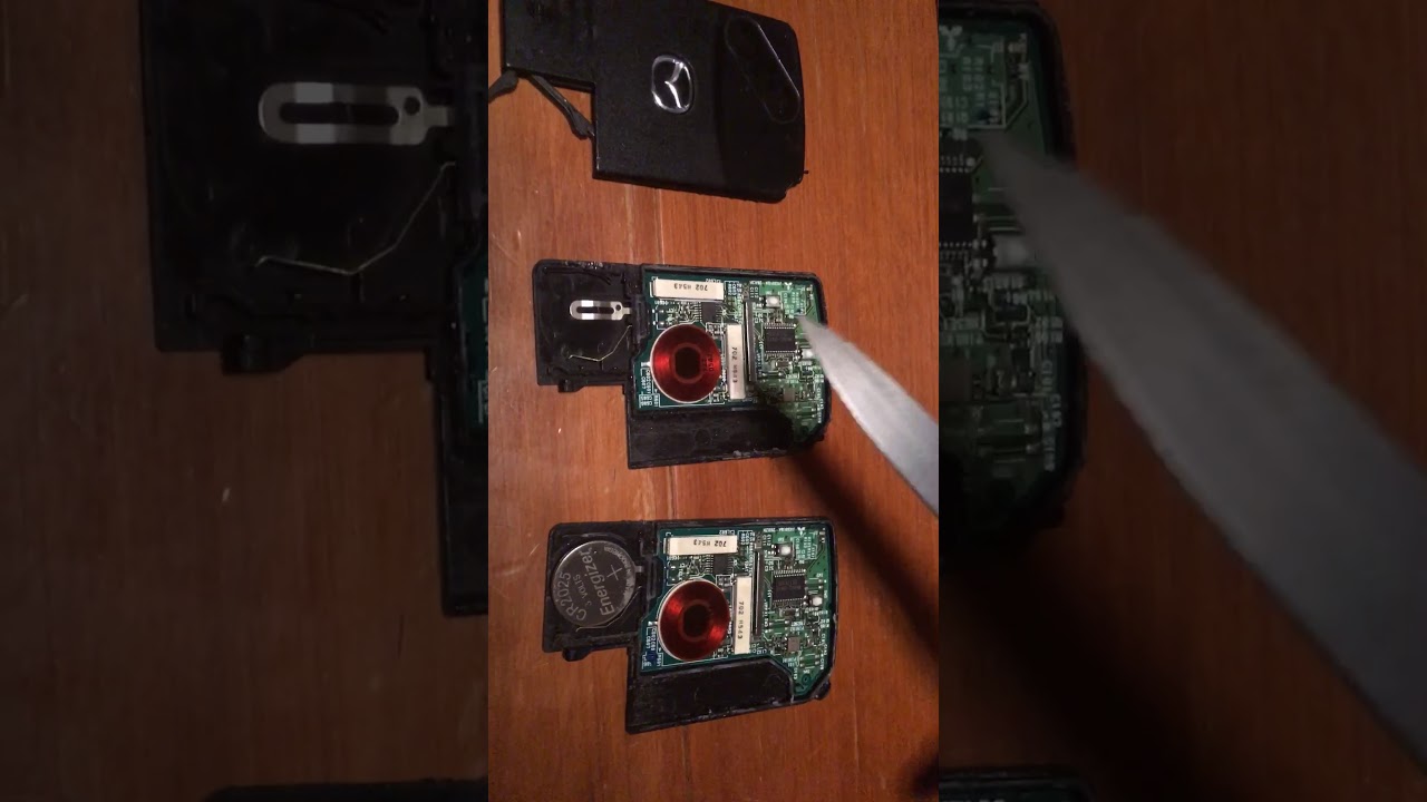 Fixing a broken Mazda key