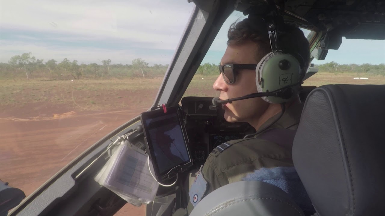 RAAF C-17A Globemaster - Ex Diamond Storm 19 mission over Northern Territory