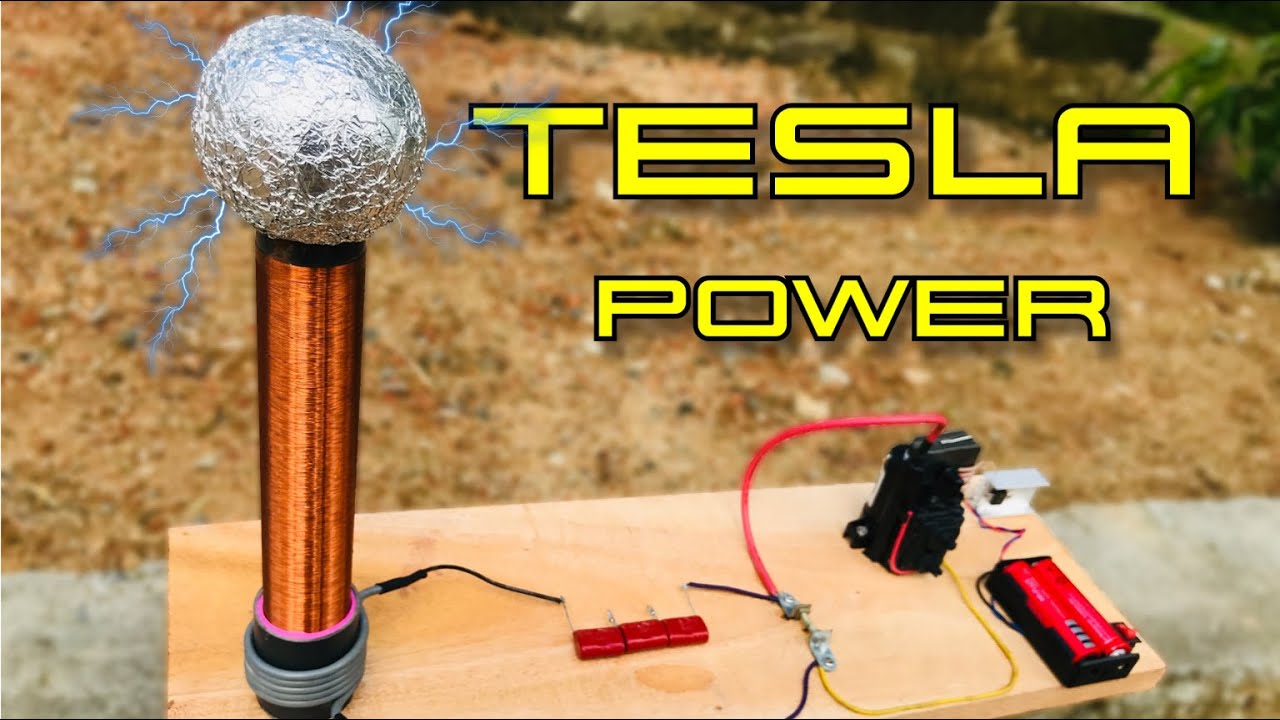 DIY Tesla Coil From Flyback | Building Your Own High Voltage Tesla Coil
