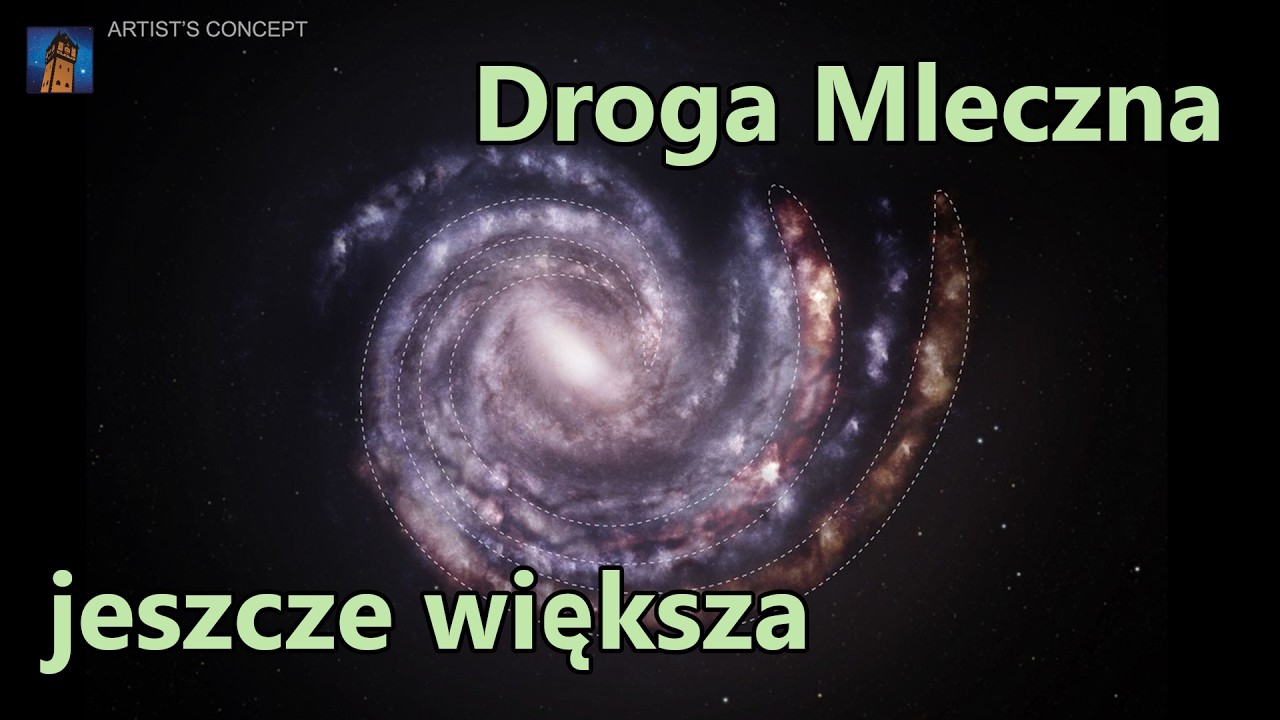 Droga Mleczna większa niż sądzono